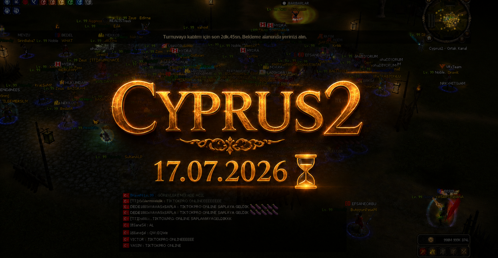 Cyprus2 Metin2 PVP
