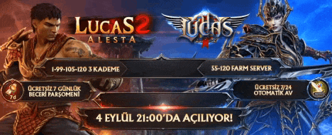 LucasMetin2 1-99 Metin2 PvP SERVER banner